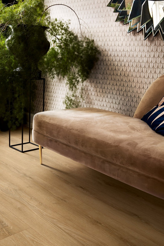 50,90/mq PAVIMENTO IN VINILE AC4 PERGO GLOMMA PAD PRO ROVERE EIFEL MARRONE V4431-40181