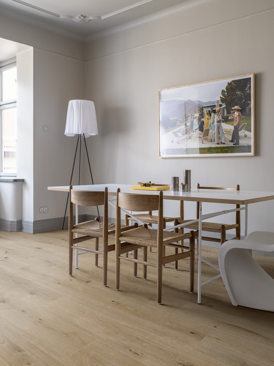 50,90/mq PAVIMENTO IN VINILE AC4 PERGO GLOMMA PAD PRO ROVERE IRLANDESE GREIGE V4431-40184