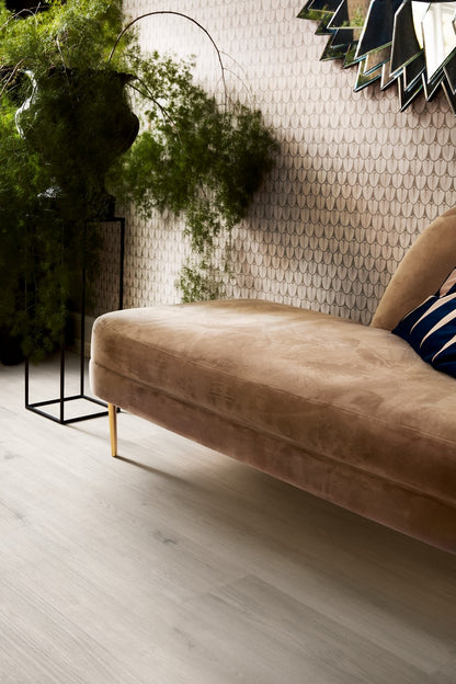 50,90/mq PAVIMENTO IN VINILE AC4 PERGO GLOMMA PAD PRO ROVERE SCOZZESE BIANCO V4431-40177