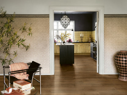 50,90/mq PAVIMENTO IN VINILE AC4 PERGO GLOMMA PAD PRO ROVERE TEMPERATO SCURO V4431-40307