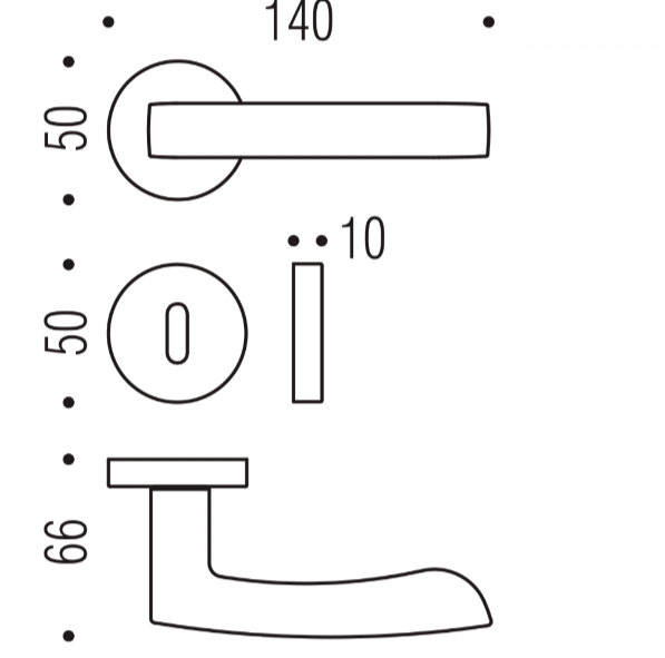 MANIGLIA COLOMBO DESIGN VIOLA AR21R