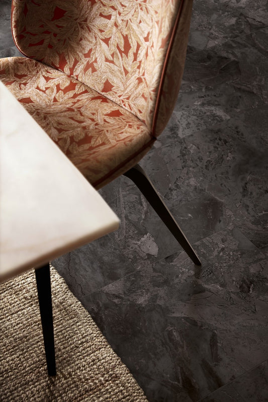 46,90/mq PAVIMENTO IN VINILE AC4 PERGO VISKAN PAD PRO PIETRA ALPINA NERA V4320-40170