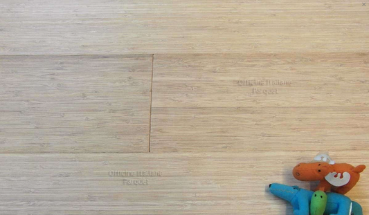 PARQUET BAMBOO NODO STRETTO THERMO SBIANCATO VTS