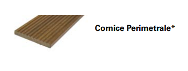 CORNICE PERIMETRALE 85x10 MM
