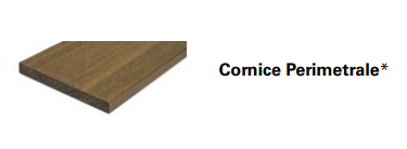 CORNICE PERIMETRALE 138x15 MM