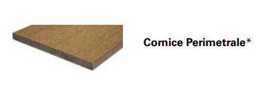 CORNICE PERIMETRALE 180x15 MM