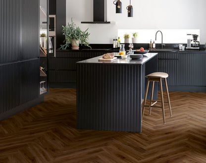 PAVIMENTO IN VINILE AC4 PERGO VORMA PAD PRO ROVERE HERITAGE MARRONE V4524-49231