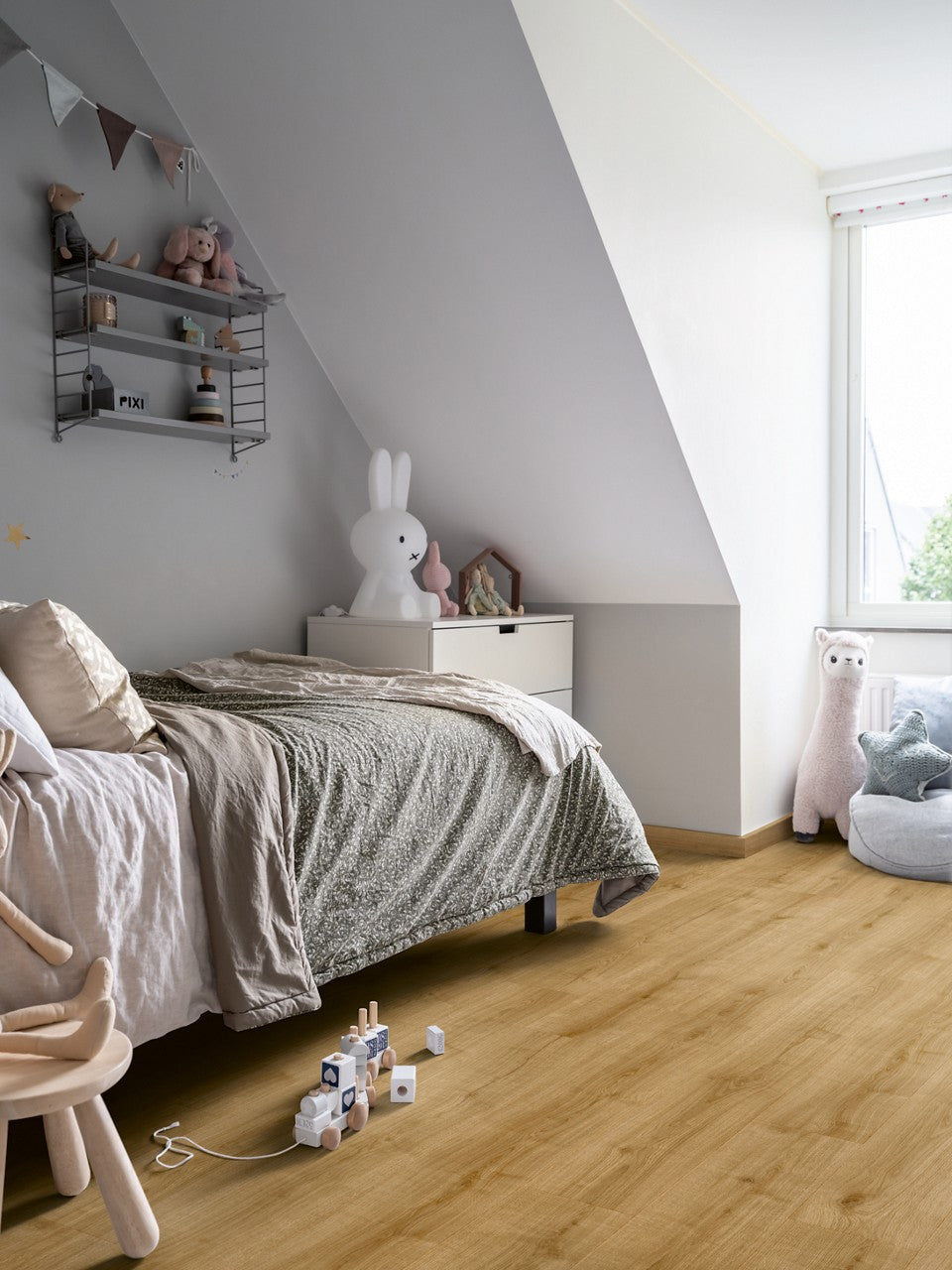 PAVIMENTO IN VINILE AC4 PERGO GLOMMA PAD PRO ROVERE COLLINA CALDO V4431-49243