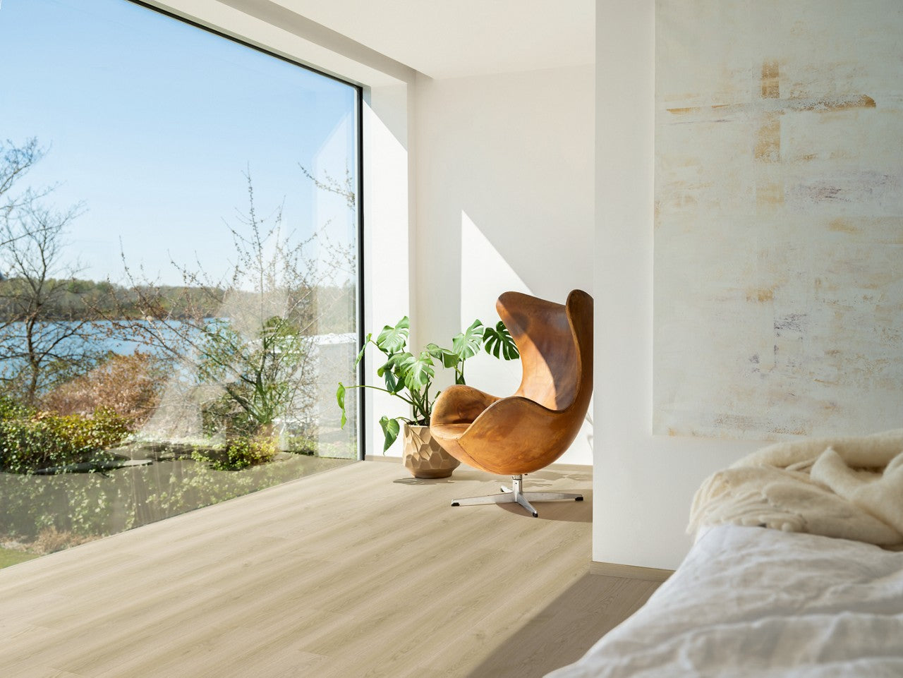 PAVIMENTO IN VINILE AC4 PERGO NAMSEN PAD PRO ROVERE NORVEGESE GREIGE V4307-49234