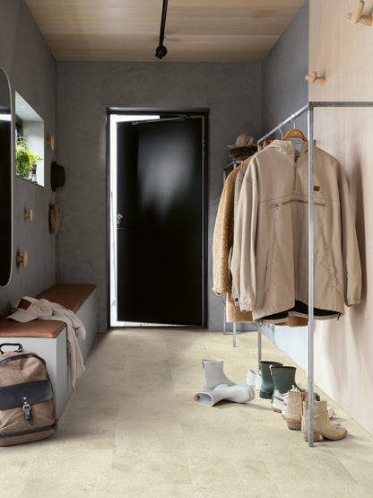 PAVIMENTO IN VINILE AC4 PERGO VISKAN PAD PRO PIETRA RUVIDA BEIGE V4320-40236
