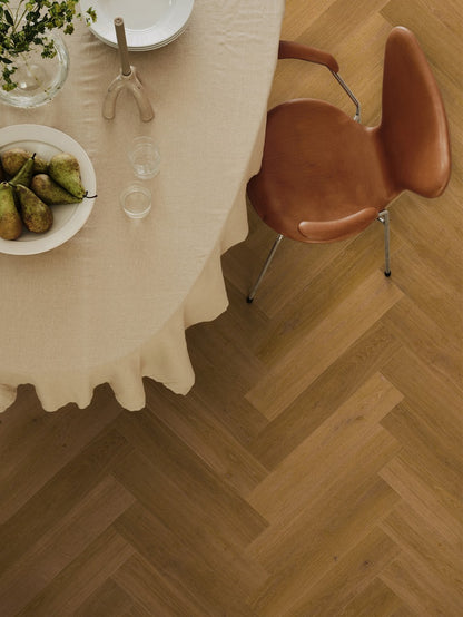 PAVIMENTO IN LAMINATO AC4 PERGO KUNGSHAMN SPINA ROVERE AMBRA FUME' L0372-08251