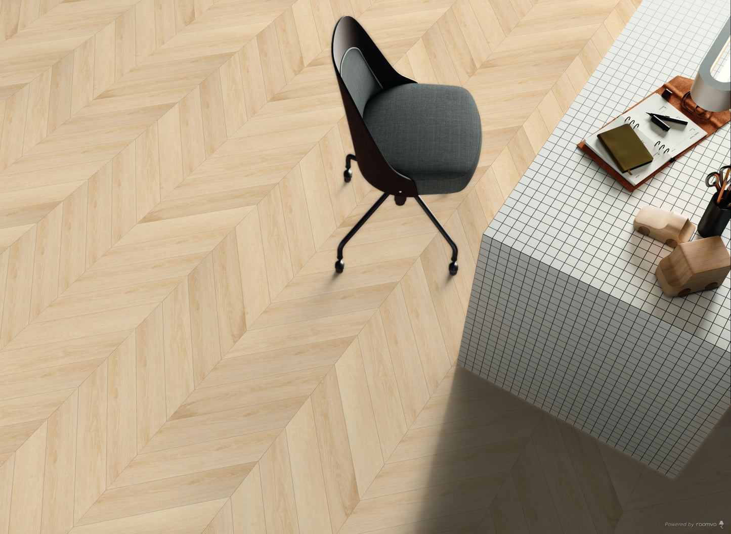 €48,90/mq PAVIMENTO SPC FLOW+ WOOD SPINA FRANCESE JURA