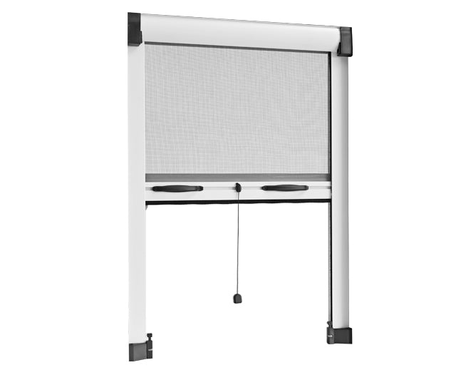 ZANZARIERA EVOLUTION M50 AD AVVOLGIMENTO VERTICALE A MOLLA FINESTRA