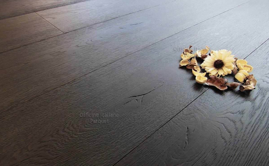 PARQUET OFFICINE ROVERE NERO EBANO