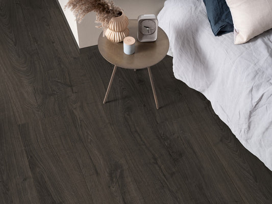 40,90/mq PAVIMENTO IN LAMINATO AC4 PERGO VISBY ROVERE PEPE NERO L0331-03869