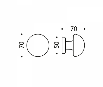 POMOLO FISSO COLOMBO DESIGN ROBOT CD45