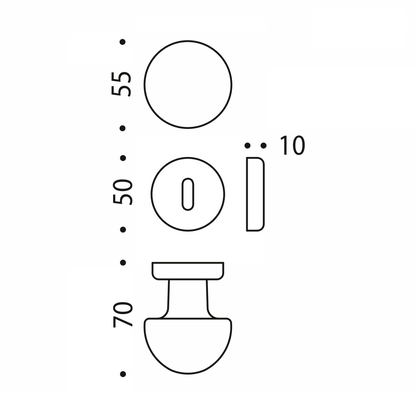 POMOLO GIREVOLE COLOMBO DESIGN ROBOT CD45R