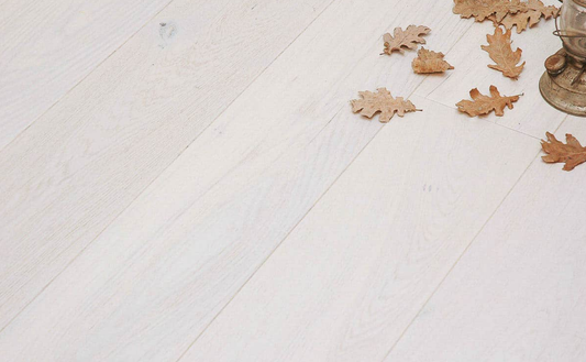 PARQUET OFFICINE ROVERE SBIANCATO NEVE SUPPORTO IN BETULLA RMSN-2