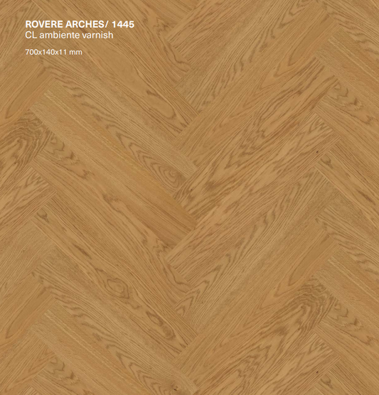 PARQUET SKEMA LUMBERTECH S700 SPINA ITALIANA ROVERE ARCHES 1445 - 700x140x11 mm