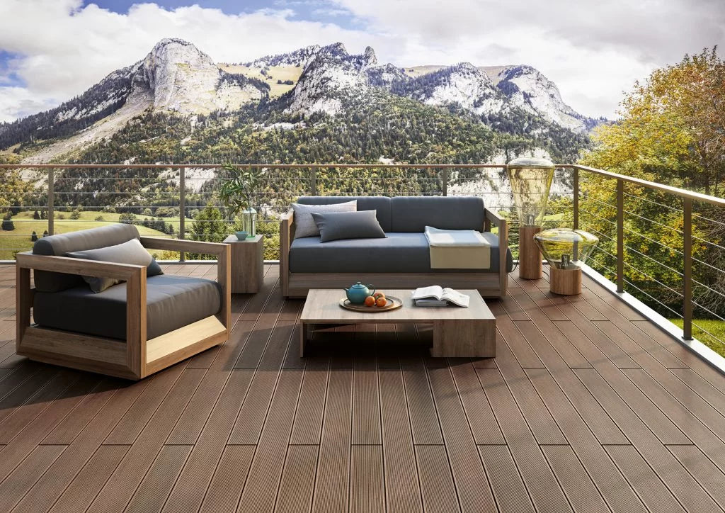 WOODCO WPC DECKING EXTERNO TRADITIONAL LIGHT BROWN