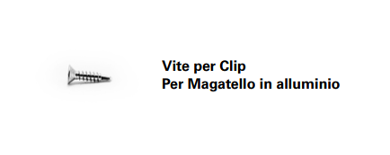 VITI PER MAGATELLO IN ALLUMINIO Décowood 3,9x16 mm